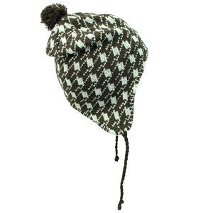 Pattern Fleece Lined Cap Hat